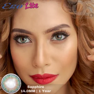 Ego Lite Sapphire Color Contact Lens, Disposable cosmetic eye lens