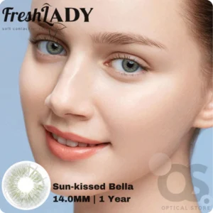 Freshlady Sun-kissed Bella Color Contact Lens, Disposable cosmetic eye lens