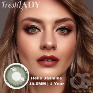 Freshlady Hello Jasmine Color Contact Lens, Disposable cosmetic eye lens