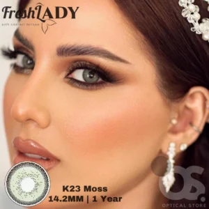 Freshlady Moss Color Contact Lens, Disposable cosmetic eye lens