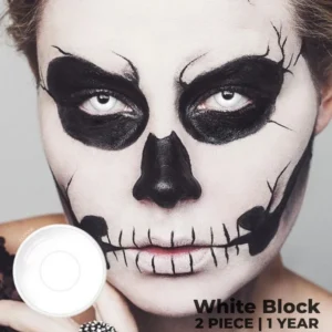 Anime Cosplay White Block