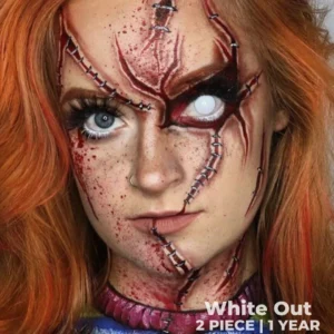 Anime Cosplay White Out