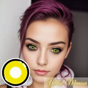 Anime Cosplay Yellow Manson