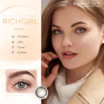 Eyeshare Richgirl Brown contact lens - Image 2