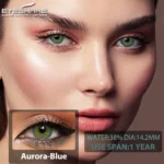 Eyeshare Aurora Blue Colored Contact Lens - Image 3