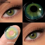 Eyeshare Aurora Blue Colored Contact Lens - Image 4