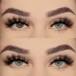 Eyeshare Aurora Yellow Gray Colored Contact Lens - Image 3