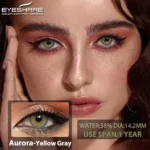 Eyeshare Aurora Yellow Gray Colored Contact Lens