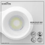 Eyeshare Aurora Yellow Gray Colored Contact Lens - Image 5