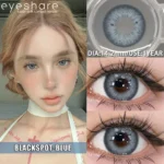 Eyeshare Blackspot Blue Contact Lens - Image 4