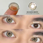 Eyeshare Blackspot Brown Contact Lens - Image 4