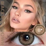 Eyeshare Blackspot Brown Contact Lens - Image 3