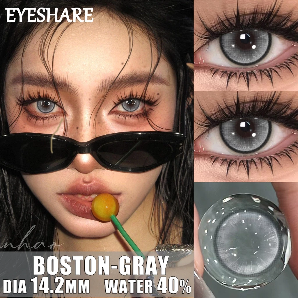 boston-gray-contact-lens.jpg (1) Eyeshare Boston Gray Colored Contact Lens - Image 1