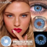 Eyeshare Brussels Blue Contact Lens - Image 4