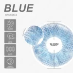 Eyeshare Brussels Blue Contact Lens - Image 5