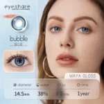 Eyeshare Bubble Blue Contact Lens - Image 3