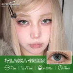 Eyeshare Alaska Green Colored Contact Lens - Image 3