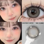 Eyeshare Chestnut Coffee Contact Lens - Image 5