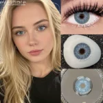 Eyeshare Cyprus Blue Contact Lens - Image 3