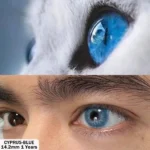 Eyeshare Cyprus Blue Contact Lens - Image 4