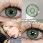 Eyeshare Estonia Green Contact Lens - Image 3