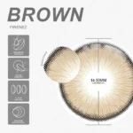 Eyeshare Firenze Brown Contact Lens - Image 4