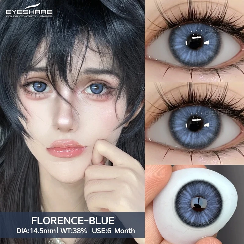 eyeshare-florence-blue-contact-lens.jpg (2) Eyeshare Florence Blue Contact Lens - Image 1