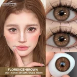 Eyeshare Florence Brown Contact Lens