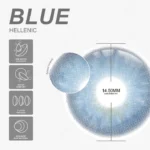 Eyeshare Hellenic Blue Contact Lens - Image 3