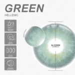 Eyeshare Hellenic Green Contact Lens - Image 4