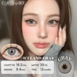 Eyeshare Iceland Gray Contact Lens - Image 3