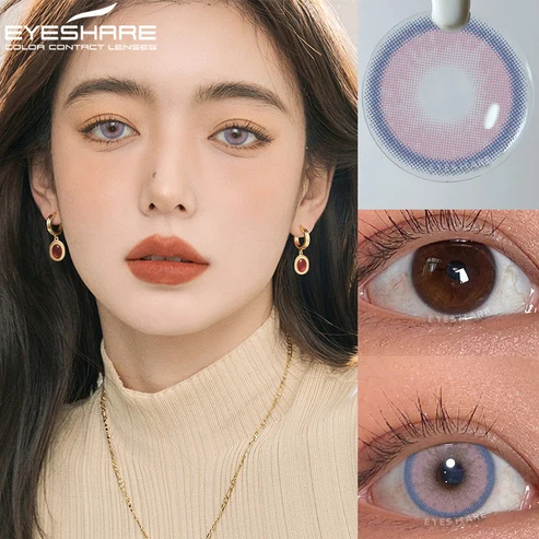 eyeshare-lemon-pink-contact-lens.jpg (1) Eyeshare Lemon Pink Contact Lens - Image 1