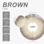 Eyeshare Loire Brown Contact Lens - Image 3