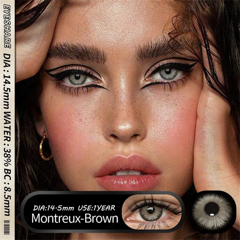 eyeshare-montreux-brown-contact-lens.jpg (3) Eyeshare Montreux Brown Color Contact Lens - Image 1