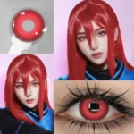 Eyeshare Nebula Red Contact Lens - Image 4