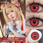 Eyeshare Nebula Red Contact Lens - Image 3
