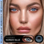 Eyeshare Norway Blue Color Contact Lens