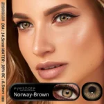 Eyeshare Norway Brown Color Contact Lens