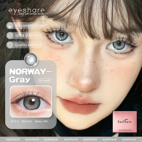 eyeshare-norway-gray-contact-lens.jpg (1) Eyeshare Norway Gray Color Contact Lens - Image 1