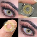 Eyeshare Ocean Brown Color Contact Lens - Image 4