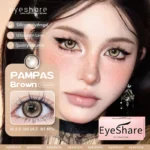 Eyeshare Pampas Brown Colored Contact Lens - Image 3