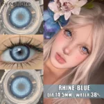 Eyeshare Rhine Blue Contact Lenses - Image 3