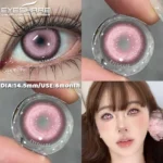 Eyeshare Rhine Pink Contact Lenses - Image 3