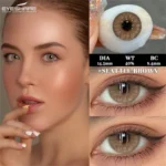 Eyeshare Seattle Brown Colored Contact Lens - Image 3