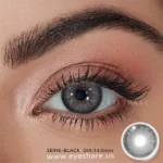Eyeshare Seine Black Contact Lens - Image 3