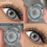 Eyeshare Seine Blue Colored Contact Lens - Image 4