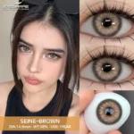 Eyeshare Seine Brown Colored Contact Lens - Image 2