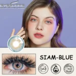 Eyeshare Siam Blue Color Contact Lenses - Image 2