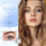 Eyeshare Siam Blue Color Contact Lenses