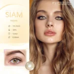 Eyeshare Siam Brown Color Contact Lenses - Image 2